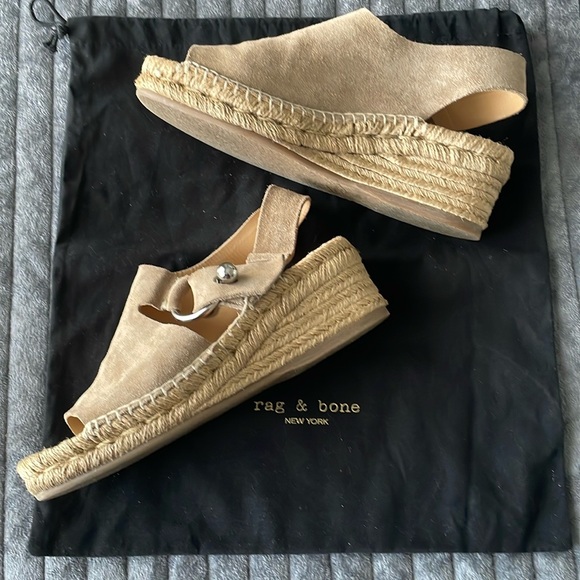 Rag & Bone Arc Suede Espadrille - Picture 3 of 11